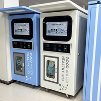 Máquina Expendedora de Agua Potable por Ósmosis Inversa con Sistema RO SDK, Dispensador de Agua Automático que Funciona con Monedas, Tarjetas de Crédito e IC