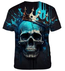 Ropa de hombre con logotipo personalizado, Camiseta de algodón de talla grande, camiseta de ajuste regular lisa con estampado digital Unisex, camiseta de gran tamaño al por mayor para hombre - Product Image 6
