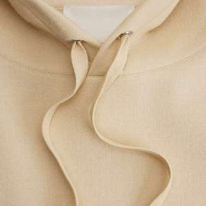 Sweat à capuche en éponge française vierge personnalisé de haute qualité pour hommes Streetwear sweats à capuche surdimensionnés à épaules tombantes - Product Image 5