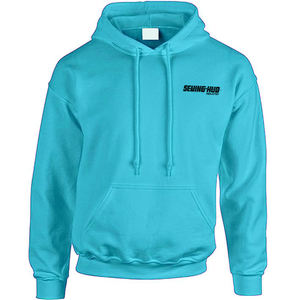 Sweat à capuche surdimensionné Sweats à capuche et sweat-shirts pour femmes Veste en molleton épais à la mode Puff Print basics, coton mélangé - Product Image 5