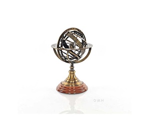 Tripod Armillary Stand In <b>Vintage</b> Finished New Metal <b>Globe</b> Stand Latest Armillary Nautical Decor In Wholesale Price - Product Image 3
