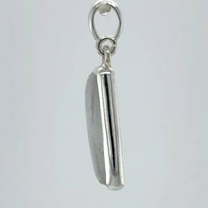 Pendentif carré arc-en-ciel pierre de lune véritable pierre précieuse naturelle 925 argent Sterling bijoux faits à la main collier cadeau élégant - Product Image 2