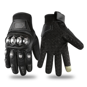 Full Finger Motorcycle Riding <b>Gloves</b> with <b>Touchscreen</b> Knuckle Protection Windproof Summer <b>Gloves</b> for Street Riding Size XL - Product Image 1