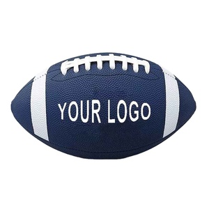 Ballon de rugby en cuir composite personnalisé, haute adhérence, maintien de l'air, logo et couleur personnalisés, taille sur mesure, idéal pour les matchs - Product Image 1