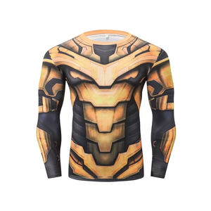 2026 Vente en gros Rashguard sublimé pour homme, manches longues, séchage rapide, léger, Spandex/Nylon 240g, coupe confortable, logo personnalisé - Product Image 6
