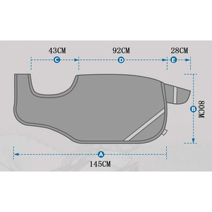 Equipo de Carreras de <span class=keywords><strong>Caballos</strong></span> equinos Premium Hoja equina profesional Alfombras de <span class=keywords><strong>caballos</strong></span> Alfombra de malla Enfriador de equitación - Product Image 4
