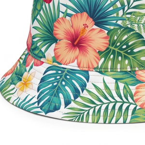 Sombrero de Pescador Personalizado al por Mayor, Unisex, de Poliéster y Terciopelo, Protección Solar para Exteriores, Verano, Playa, Viajes, Antibacteriano, Fábrica OEM - Product Image 3