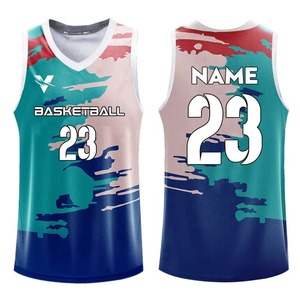 ชุดบาสเก็ตบอลชายแบบกําหนดเองชุดระบายอากาศระเหิดเสื้อเบสบอล Throwback Jersey ชุดบาสเก็ตบอลแห้งเร็วชุด - Product Image 1