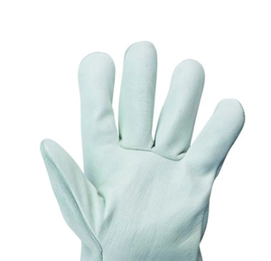 Super Venta de guantes de cuero de soldadura de alto agarre resistente al calor mejores guantes de soldadura de bajo precio guantes de soldadura con logotipo personalizado - Product Image 4