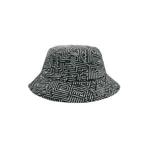 Chapeaux seau à logo imprimé personnalisé à la mode broderie de couleur unique sur accessoire de tenue décontractée en denim classique - Product Image 1