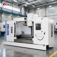 Centre d'usinage vertical CNC GOLDCNC VMC1580, machine VMC 3 axes avec broche BT50 pour la fabrication de pièces métalliques
