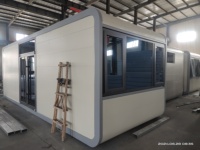 Suite Cabine Apple de 20 pieds en acier modulaire protégé contre la corrosion pour club de plage tropical et hôtel de plongée