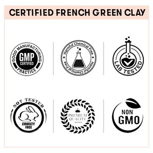 VedaOils Arcilla Verde Francesa en Polvo para la Cara - Limpieza Profunda, Suministro OEM/ODM para Todo Tipo de Piel - Product Image 5