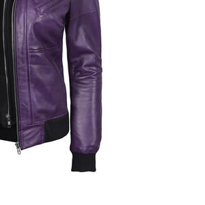 แจ็กเก็ตนักบินสำหรับผู้ชายและผู้หญิงน้ำหนักเบาสีทึบระบายอากาศได้ดีสำหรับฤดูหนาว - Product Image 2