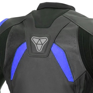 Windproof Winter Leather Motorbike Low MOQ Best Quality <b>Racing</b> <b>Jackets</b> with Plus Size Option Customizable - Product Image 6