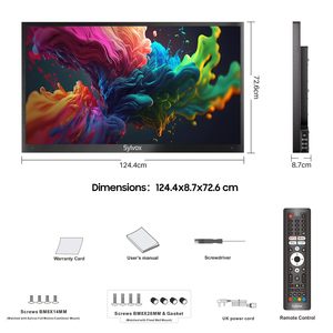 Televisor para Exteriores de 55 Pulgadas, 4K LED Inteligente, Resistente a la Intemperie, Brillo para Uso Bajo el Sol, Múltiples Tamaños Incluyendo 100, 75, 50 y 65 Pulgadas - Product Image 4