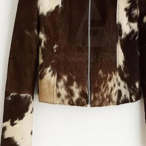 Chaqueta de Cuero Vacuno para Hombre, Calidad Premium, con Logotipo Frontal, para Clima Frío y Uso Urbano - Product Image 5