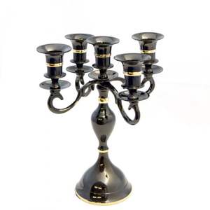 2024 nouveauté vente chaude en laiton or candélabre Design Unique décoration de la maison article Table décorative prix de gros - Product Image 6