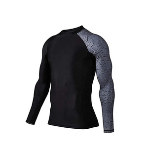 Protège-éruptions de surf pour hommes, manches longues personnalisées, d'excellente qualité, en spandex/polyester. - Product Image 1