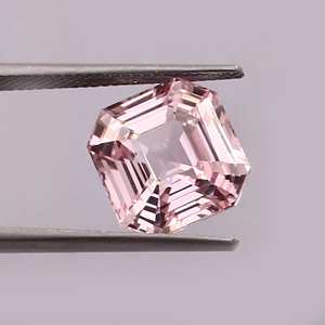 Morganite de Madagascar rose impeccable Ascher coupe pierre précieuse en vrac Morganite de qualité fine pour l'utilisation de bagues et de fabrication de bijoux au taux de vrac - Product Image 4