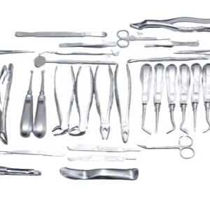 HIGH QUALITY 34 PCS of ORAL DENTAL EXTRACTION and <b>ELEVATORS</b> SURGERY SET TOOL KIT.. - Product Image 1
