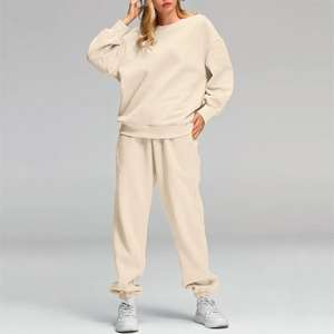 Survêtements de style nouveau pour femmes imprimés sur mesure teints en coton polyester en gros disponible pour la saison de printemps - Product Image 2