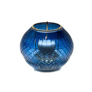 Meilleure vente Bougie bol en cristal avec diamant Design Bougie de luxe diamant au prix de gros - Product Image 4