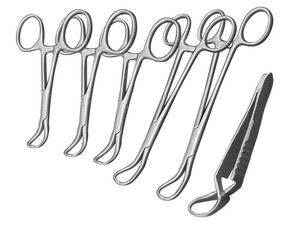 Pinza de Acero Inoxidable para Toallas, Pinza Quirúrgica para Párpados de 5 cm, Pinza para Toallas Quirúrgicas, Pinza para Servilletas - Product Image 4