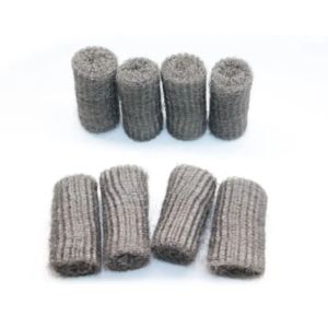 Casalina 8-Piece Stainless Steel Wire Wool Pot Scrubber Set Kitchen <b>Cleaning</b> Sponges & Scouring <b>Pads</b> Pack - Product Image 2