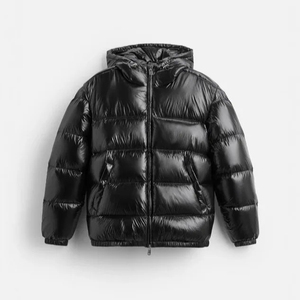 Veste polaire nouveau design de qualité supérieure avec logo personnalisé conception de broderie veste d'hiver pour hommes veste en polyamide d'usine unisexe - Product Image 4