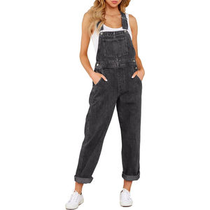 Custom OEM <b>Design</b> Women Working Bib Pants Overall New Fashion Casual Wear Costume Cargo Suit Bib Overalls Car Washer Suit - Product Image 1