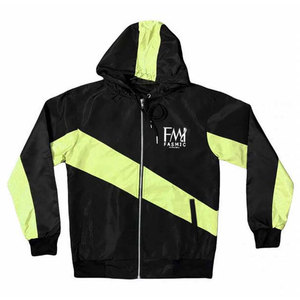 Relaxed Fit Breathable Waterproof Training Two Piece Sets With Customize Design <b>Windbreaker</b> Jogging Sets For Men's - Product Image 2