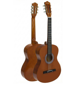 Kit de Guitarra Clásica Junior de 36 Pulgadas 3/4 para Niños de 8 a 12 Años con Funda, Capo, Correa, Púas y Libro de Métodos |   Midex CG-36BRW-PAK - Product Image 2