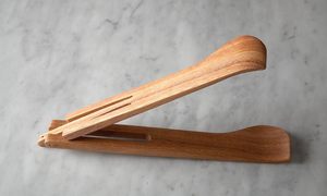 Salad Tongs, 2.25 X 2.25 X 12 Inches Long Tongs with Anti-slip Design,for <b>Toaster</b>,Fruits, Bread & Pickles - Product Image 3