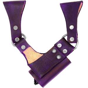 Rana espada de cuero renacentista para diestros de alta calidad ajustable 100% hecha a mano cuero genuino espada medieval Rana/soporte - Product Image 3