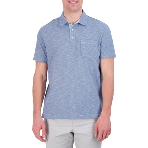 Polo homme tendance, confortable, 100% coton, rayé, manches courtes, vêtements pour homme, export. - Product Image 6