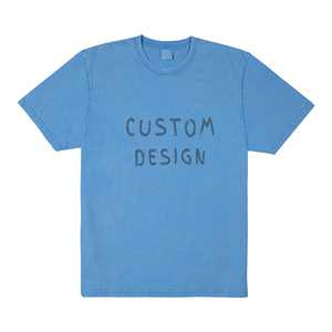 Nouveauté T-shirt sur mesure sérigraphie de haute qualité avec logo de marque Fabrication directe en usine au Bangladesh - Product Image 1