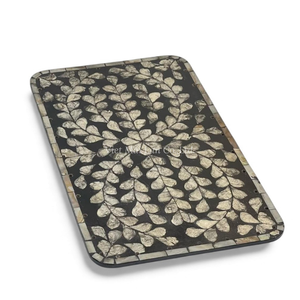 Mantel Individual Rectangular Ecológico de Nácar para Cenas Informales y Decoración de Mesa Natural - Product Image 4