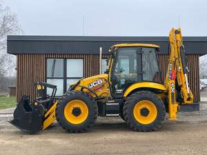 Chargeur sur pneus haute performance JCB 4CX récemment entretenu avec moteur et roulement haute efficacité de fonctionnement 55KW Power-Price - Product Image 5