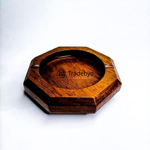 Cendrier en bois Tradebyd cendrier en bois rustique durable fait à la main pour bureau moderne et décoration intérieure - Product Image 2