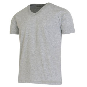 T-shirts personnalisés pour hommes en gros, col rond, coton biologique, polyester/coton, vêtements décontractés - Product Image 2