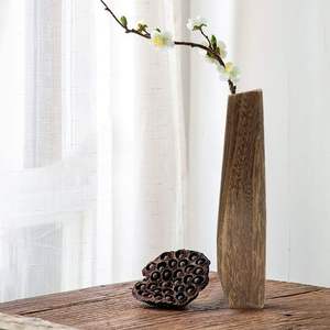 Práctico florero de madera ideal para uso diario, macetas funcionales para necesidades de decoración sencillas en cada habitación. - Product Image 1