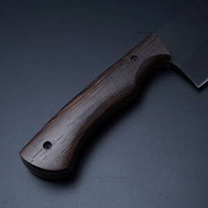 มีดเชฟทำครัวทำมือแบบมืออาชีพทำจากสแตนเลสสตีลด้ามไม้กุหลาบและฝาครอบหนัง - Product Image 6
