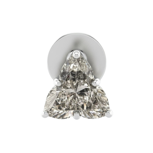 GIA ได้รับการรับรอง3.0ct Def VVS ห้องทดลองปลูกเพชรโลตัสทองชั้นดี925สเตอร์ลิงชุบเงินเป็นของขวัญสำหรับเขา - Product Image 1