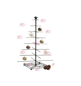 Árbol de Navidad de metal hecho a mano con acabado dorado más vendido para el hogar, adornos de decoración navideña para interiores - Product Image 4