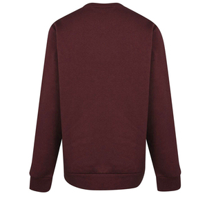 Sudadera con Capucha Extra Grande de Color Sólido y Corte Ajustado para Hombre, Servicio OEM Personalizado, Logotipo Personalizado, Sudadera con Cuello Redondo para Hombre en Venta - Product Image 6
