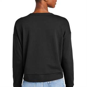 Pull à col en V avec logo personnalisé de haute qualité Sweat-shirt à manches longues pour femme Sweat-shirt à coupe décontractée et à couleurs unies pour femme - Product Image 2