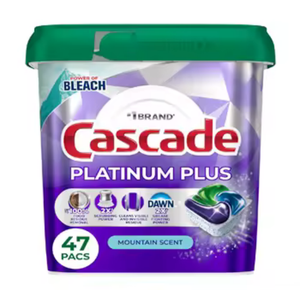 Prix abordable pour le détergent à vaisselle Cascade Complete Mountain, 47 unités, au meilleur prix aux États-Unis - Product Image 1