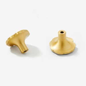 Lotus leaf fancy brass knob <b>pull</b> cabinet drawer <b>for</b> <b>home</b> dresser door cabinet furniture decorative kitchen wardrobe handle knobs - Product Image 2