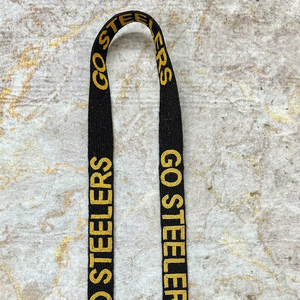 Sangle de sac à main perlée en nickel avec motifs personnalisés pour le jour du match des Geaux Tigers - Product Image 1